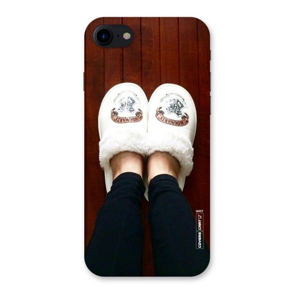 White Feets Back Case for iPhone SE 2020