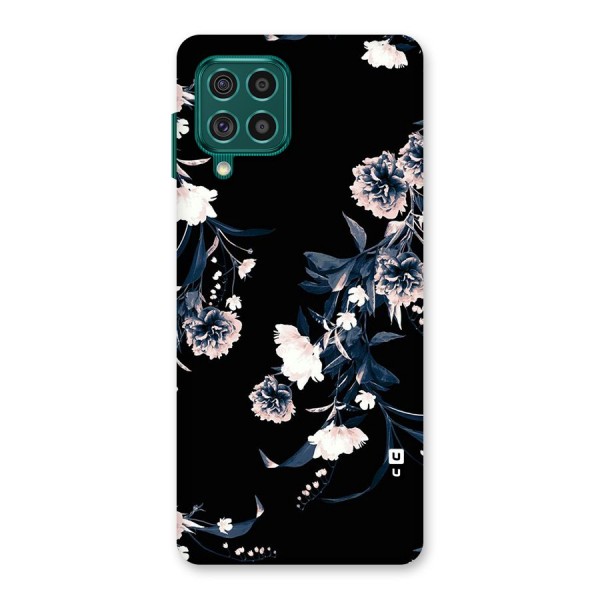 White Flora Back Case for Galaxy F62