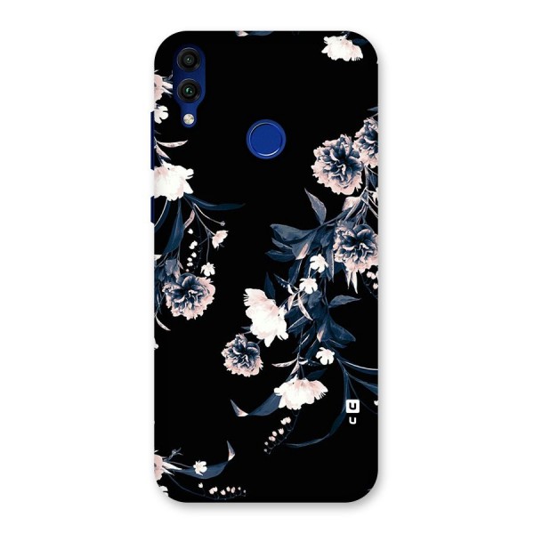 White Flora Back Case for Honor 8C