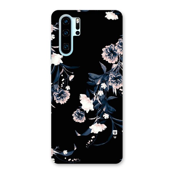 White Flora Back Case for Huawei P30 Pro