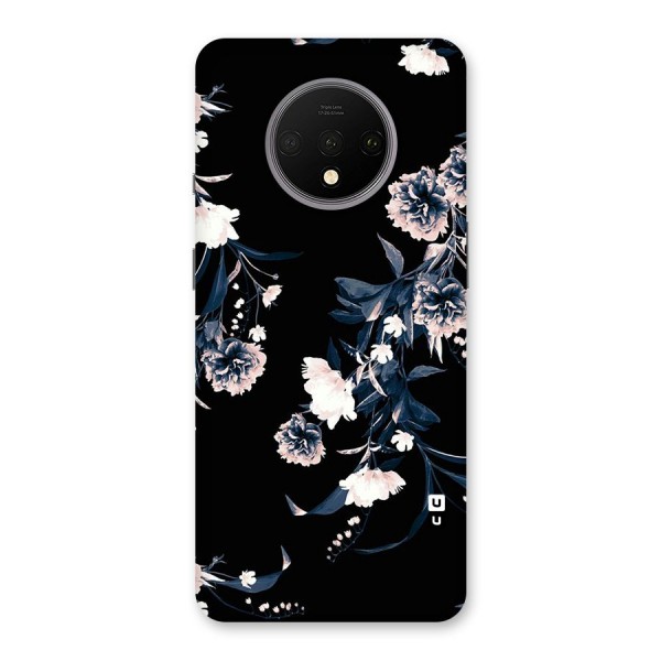 White Flora Back Case for OnePlus 7T