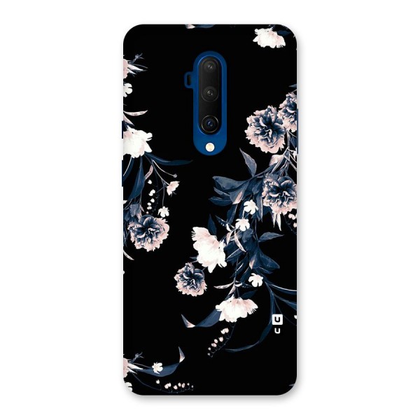 White Flora Back Case for OnePlus 7T Pro