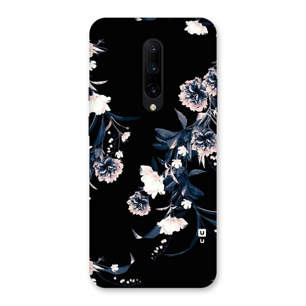 White Flora Back Case for OnePlus 7 Pro