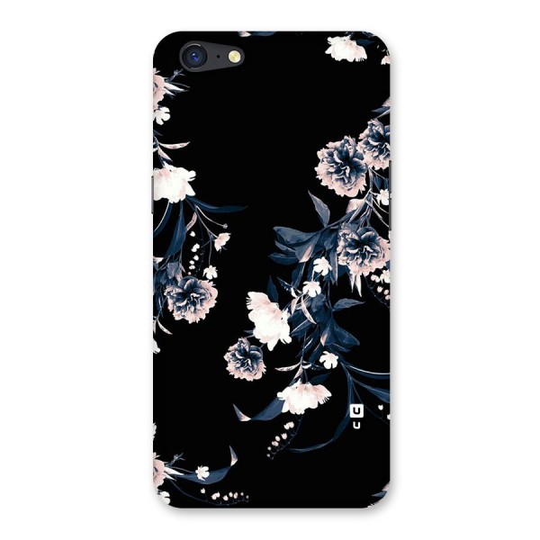 White Flora Back Case for Oppo A71