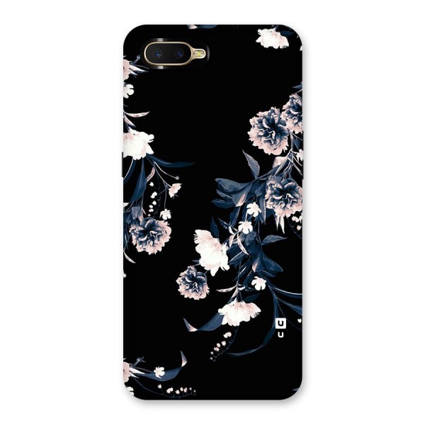 White Flora Back Case for Oppo K1