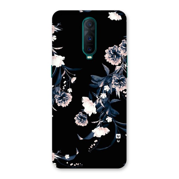 White Flora Back Case for Oppo R17 Pro