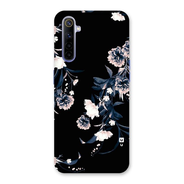 White Flora Back Case for Realme 6i