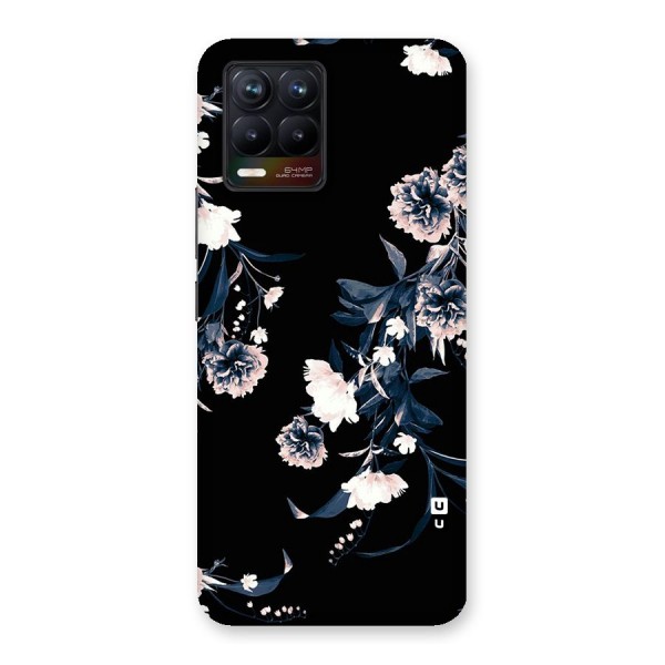 White Flora Back Case for Realme 8