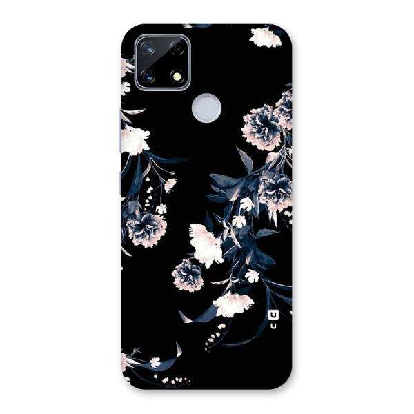 White Flora Back Case for Realme Narzo 20