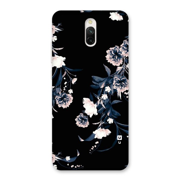 White Flora Back Case for Redmi 8A Dual