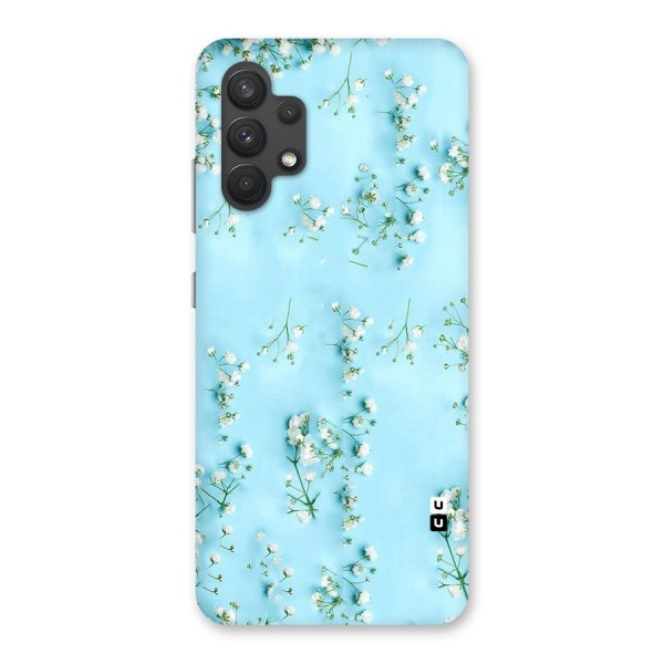 White Lily Design Back Case for Galaxy A32