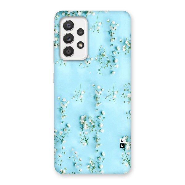 White Lily Design Back Case for Galaxy A52