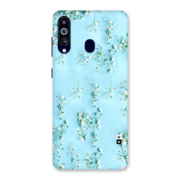 White Lily Design Back Case for Galaxy A60