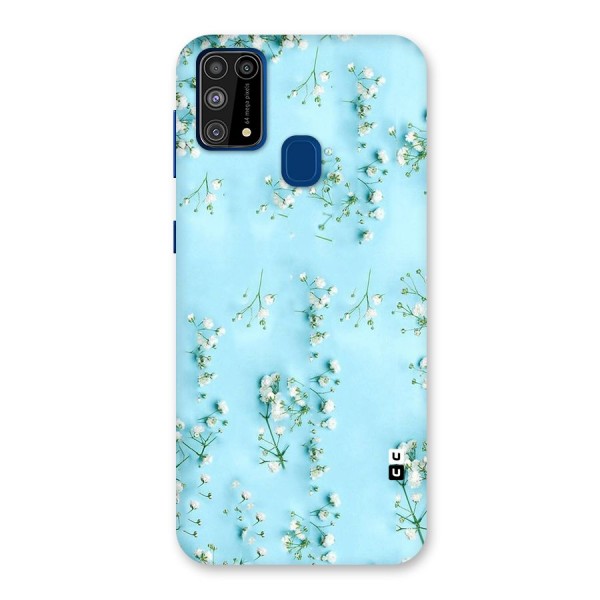 White Lily Design Back Case for Galaxy F41