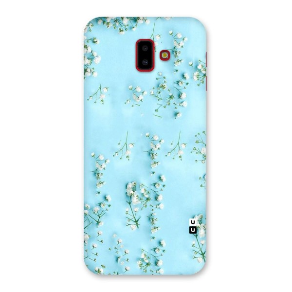 White Lily Design Back Case for Galaxy J6 Plus