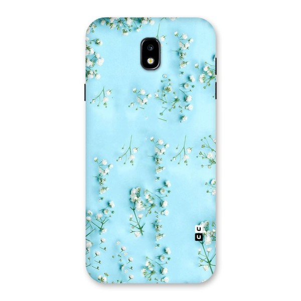 White Lily Design Back Case for Galaxy J7 Pro