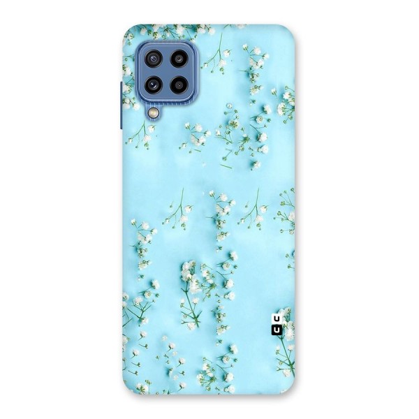 White Lily Design Back Case for Galaxy M32