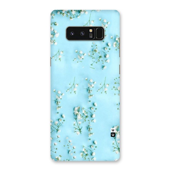 White Lily Design Back Case for Galaxy Note 8