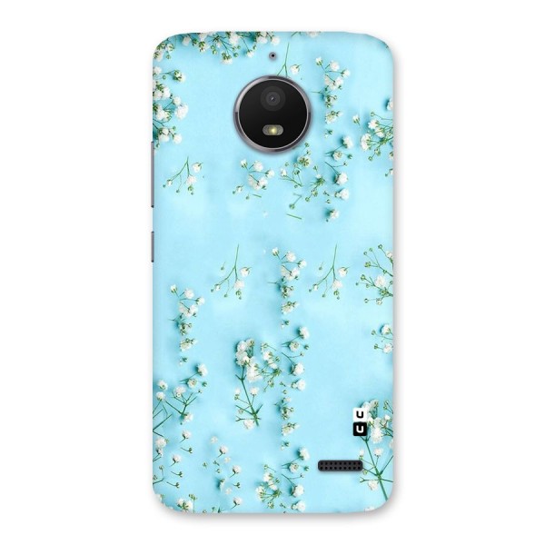 White Lily Design Back Case for Moto E4