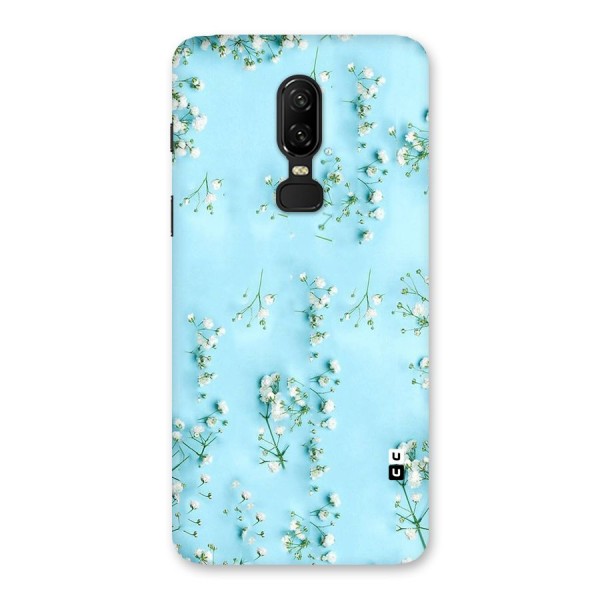 White Lily Design Back Case for OnePlus 6