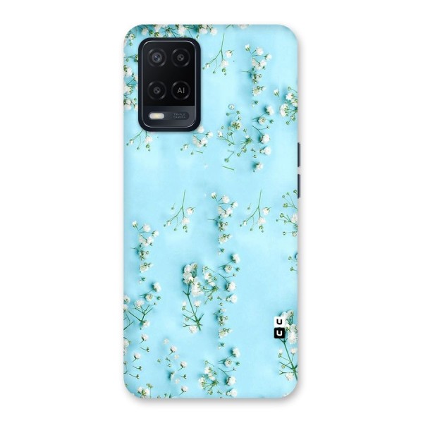 White Lily Design Back Case for Oppo A54