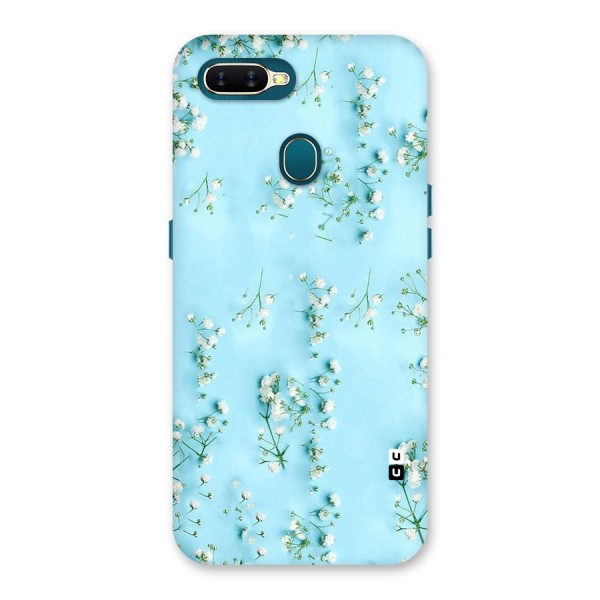 White Lily Design Back Case for Oppo A7