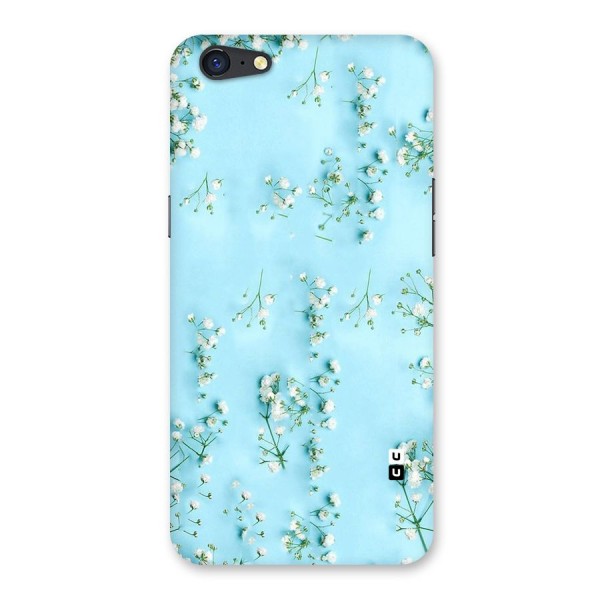 White Lily Design Back Case for Oppo A71