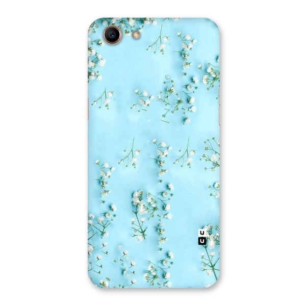 White Lily Design Back Case for Oppo A83 (2018)