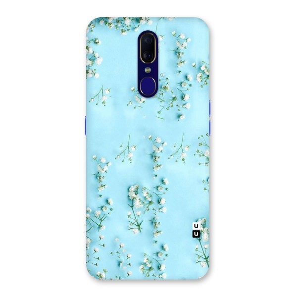 White Lily Design Back Case for Oppo F11