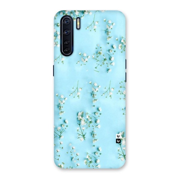 White Lily Design Back Case for Oppo F15