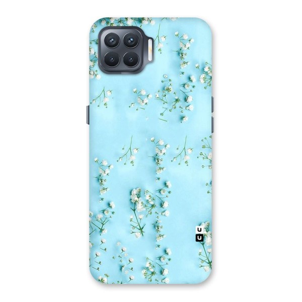 White Lily Design Back Case for Oppo F17 Pro