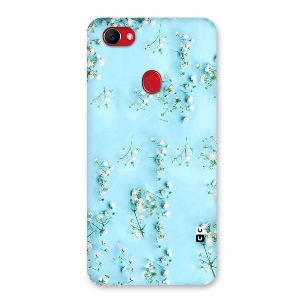 White Lily Design Back Case for Oppo F7