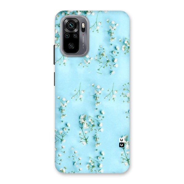 White Lily Design Back Case for Redmi Note 10