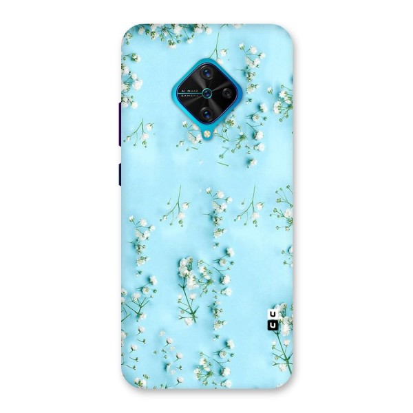 White Lily Design Back Case for Vivo S1 Pro