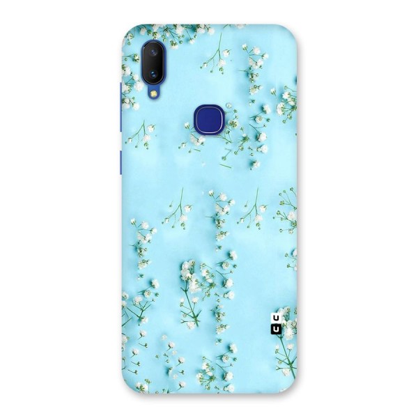 White Lily Design Back Case for Vivo V11