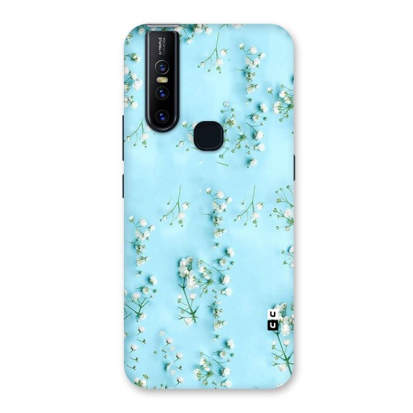 White Lily Design Back Case for Vivo V15