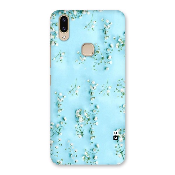 White Lily Design Back Case for Vivo V9