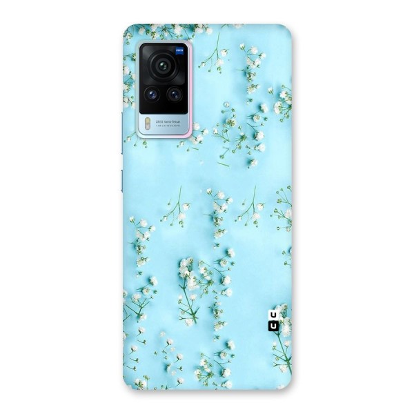 White Lily Design Back Case for Vivo X60 Pro