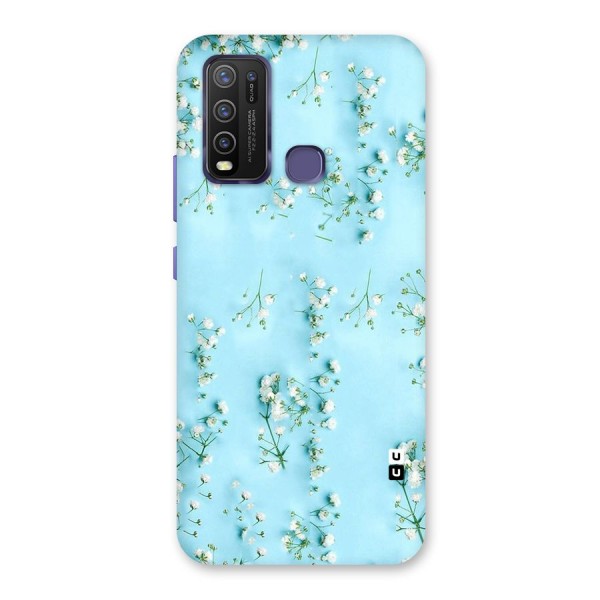 White Lily Design Back Case for Vivo Y30