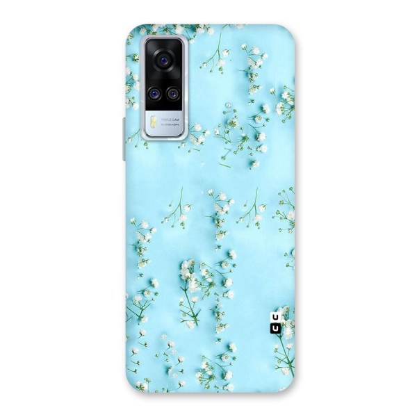 White Lily Design Back Case for Vivo Y51A