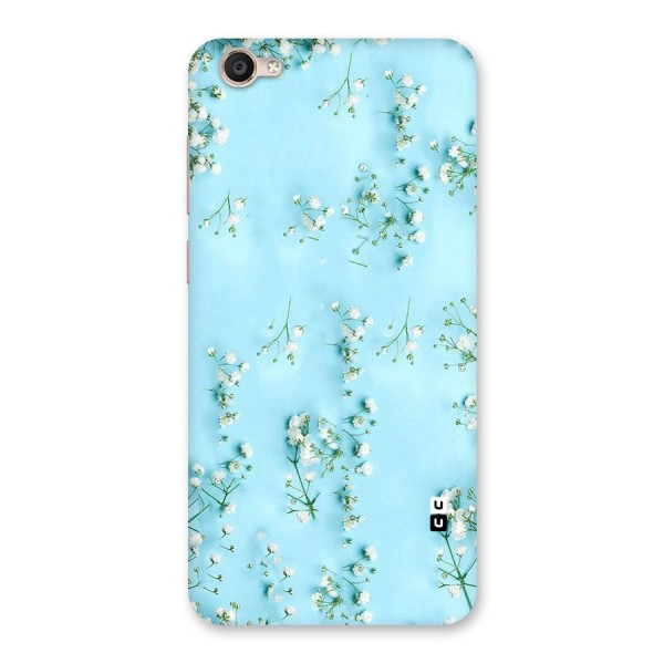 White Lily Design Back Case for Vivo Y55s