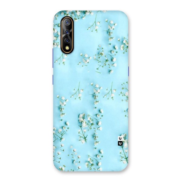 White Lily Design Back Case for Vivo Z1x