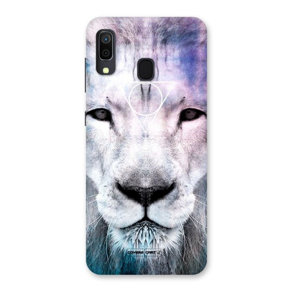 White Lion Back Case for Galaxy A20