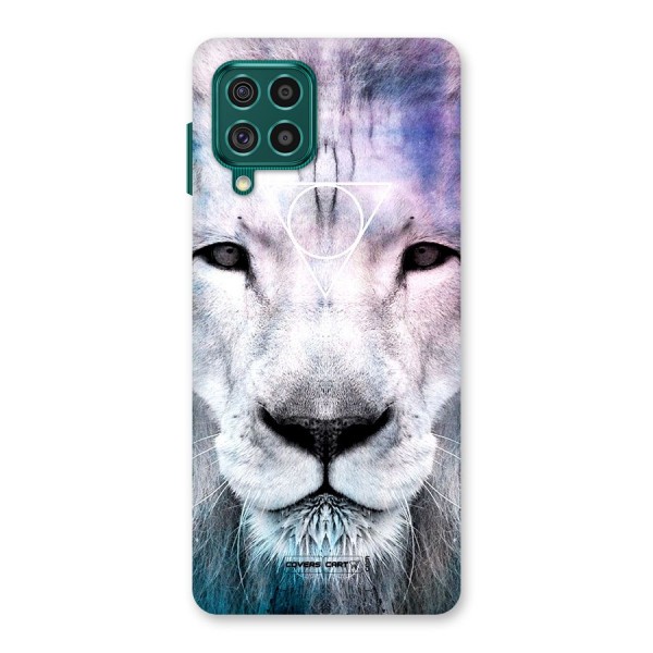 White Lion Back Case for Galaxy F62