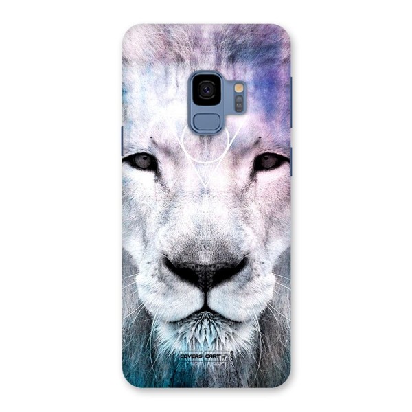 White Lion Back Case for Galaxy S9