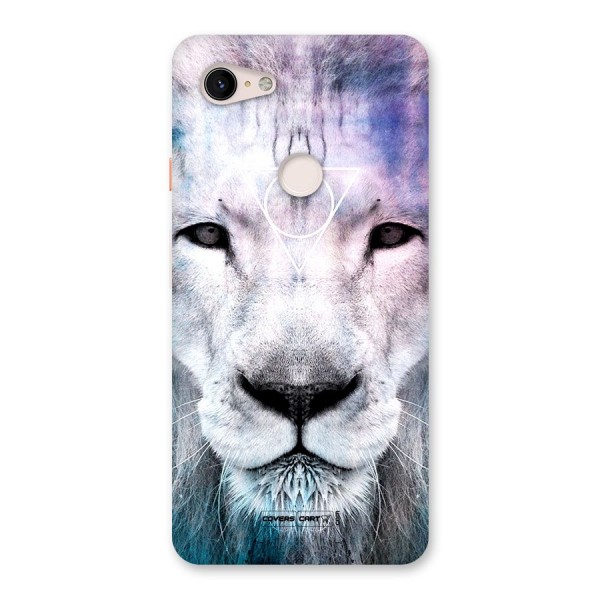 White Lion Back Case for Google Pixel 3 XL