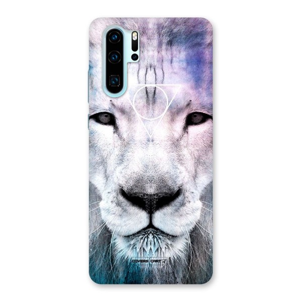 White Lion Back Case for Huawei P30 Pro