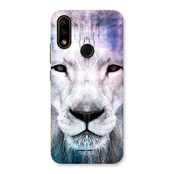 White Lion Back Case for Lenovo A6 Note