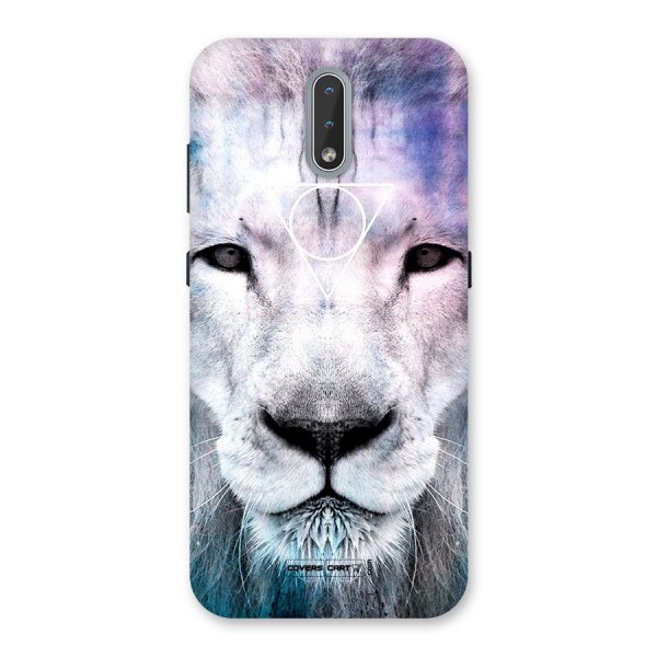 White Lion Back Case for Nokia 2.3