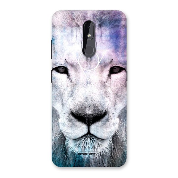 White Lion Back Case for Nokia 3.2